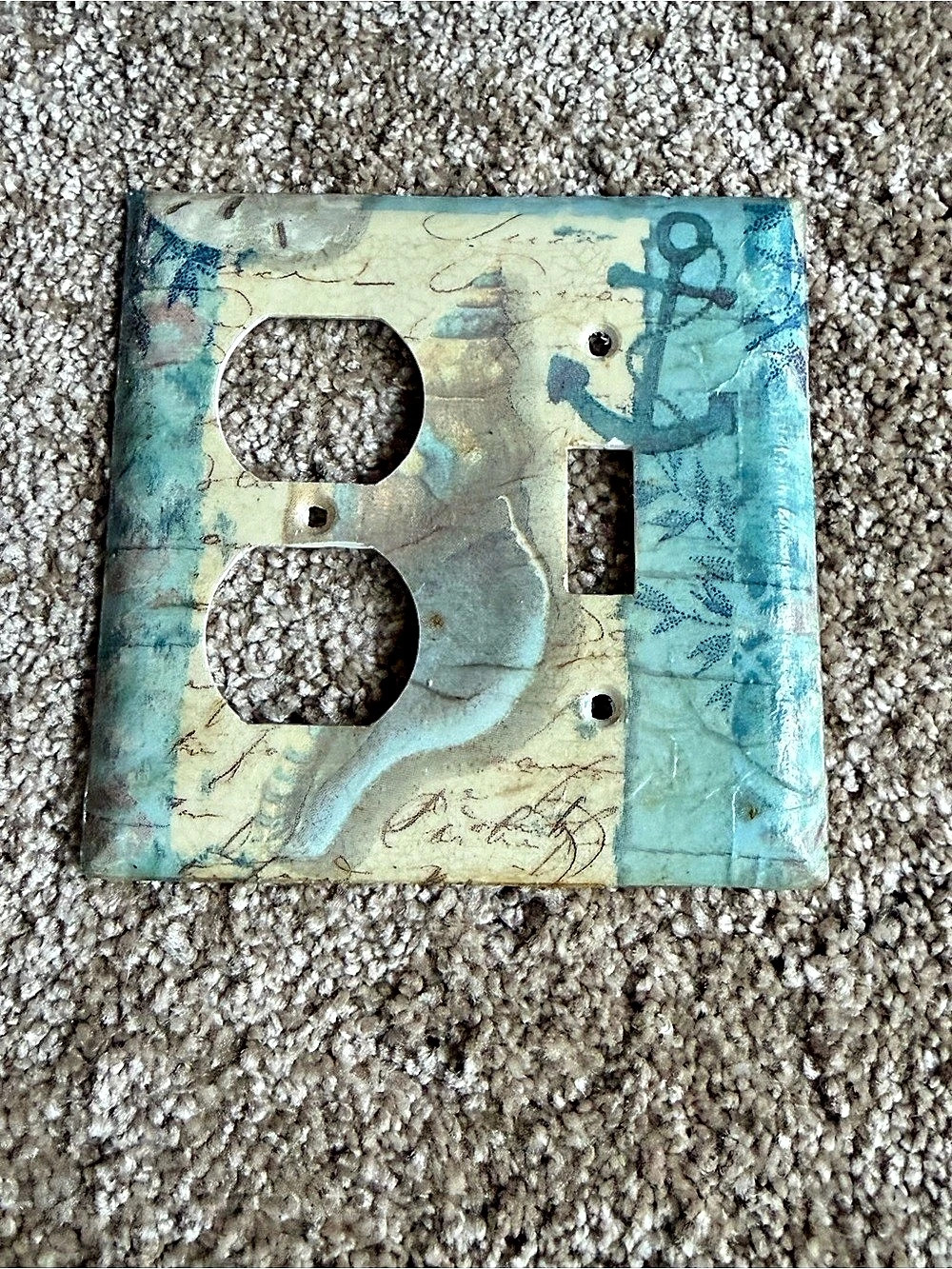 Coastal Beach Outlet & Toggle Switch Cover – Nautical Decor